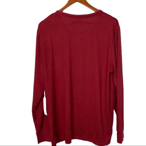 Rae Dunn Cheer Men’s Pajama Set Plaid Christmas Holiday Matching Warm comfy Dad - Picture 3 of 5